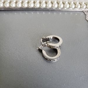 Silpada RAY OF LIGHT Hoop Earrings